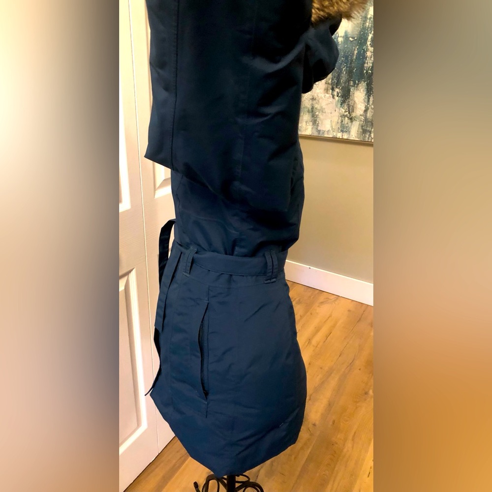 Ladies Teal The North Face Parka - Picture 7 of 10